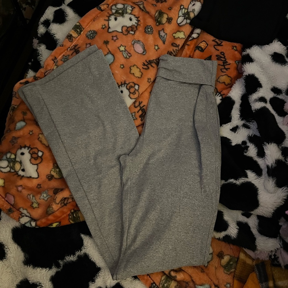 Gray Pants